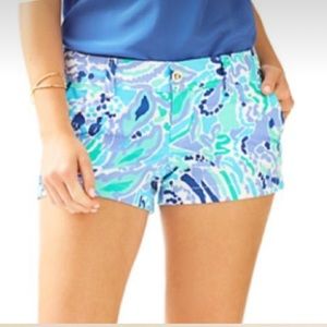 NWT Lilly Pulitzer Nice Ink Walsh Short
